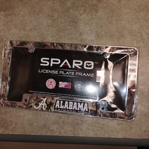 Camouflage License Plate Frame